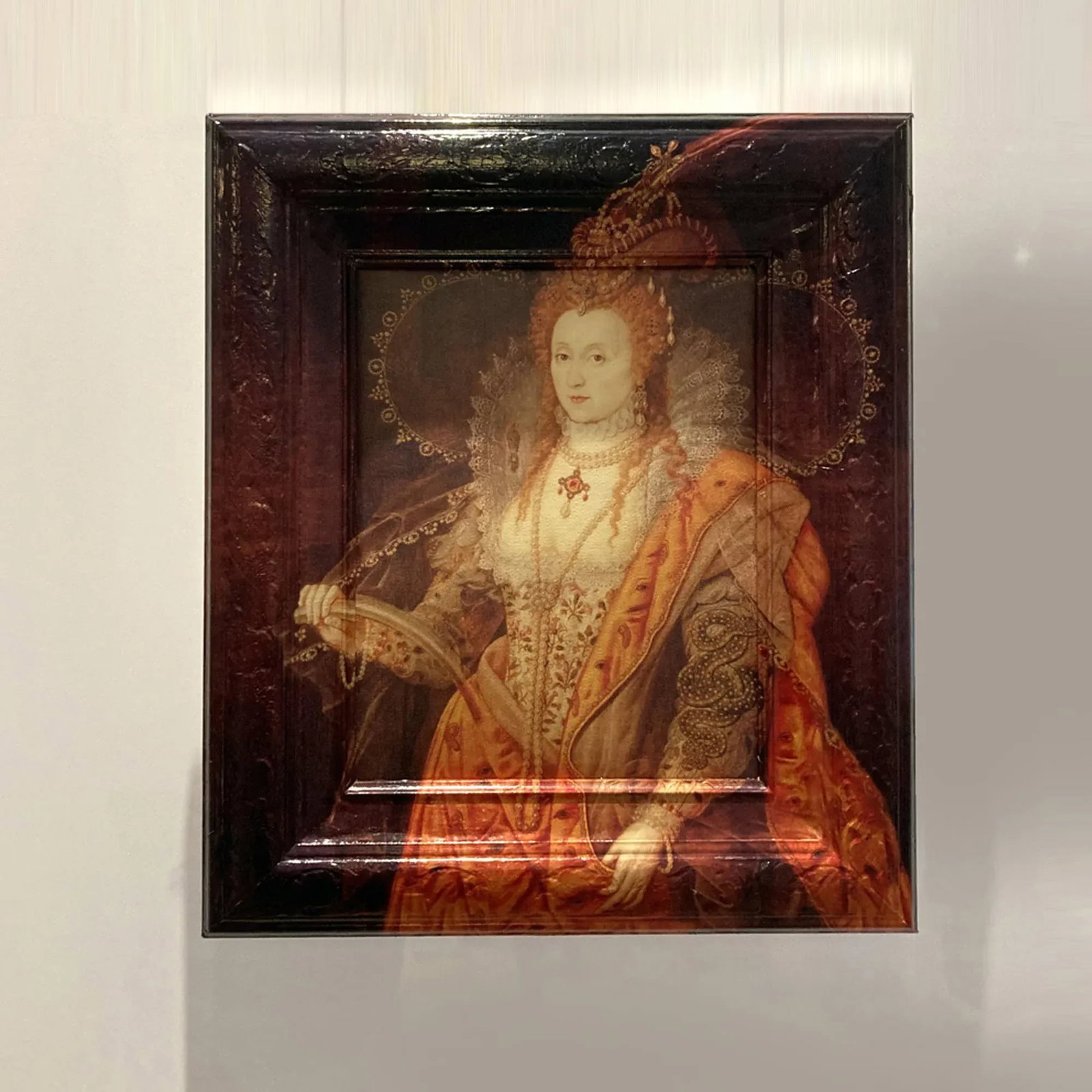 Elizabeth Runneth Over - Framed Artwork Reinterpreted by Dwm | Maloos - 3