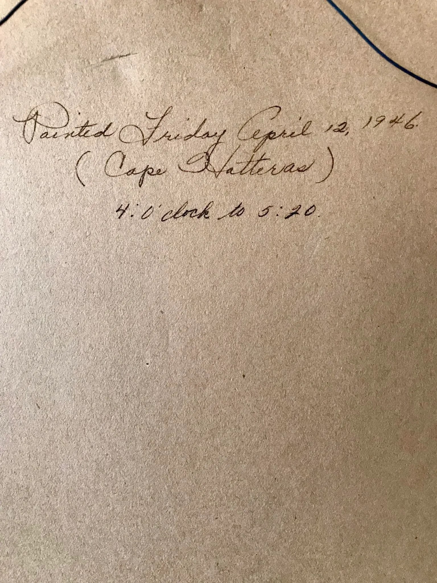 1940s Jane Davenport Watercolor Painting - 5