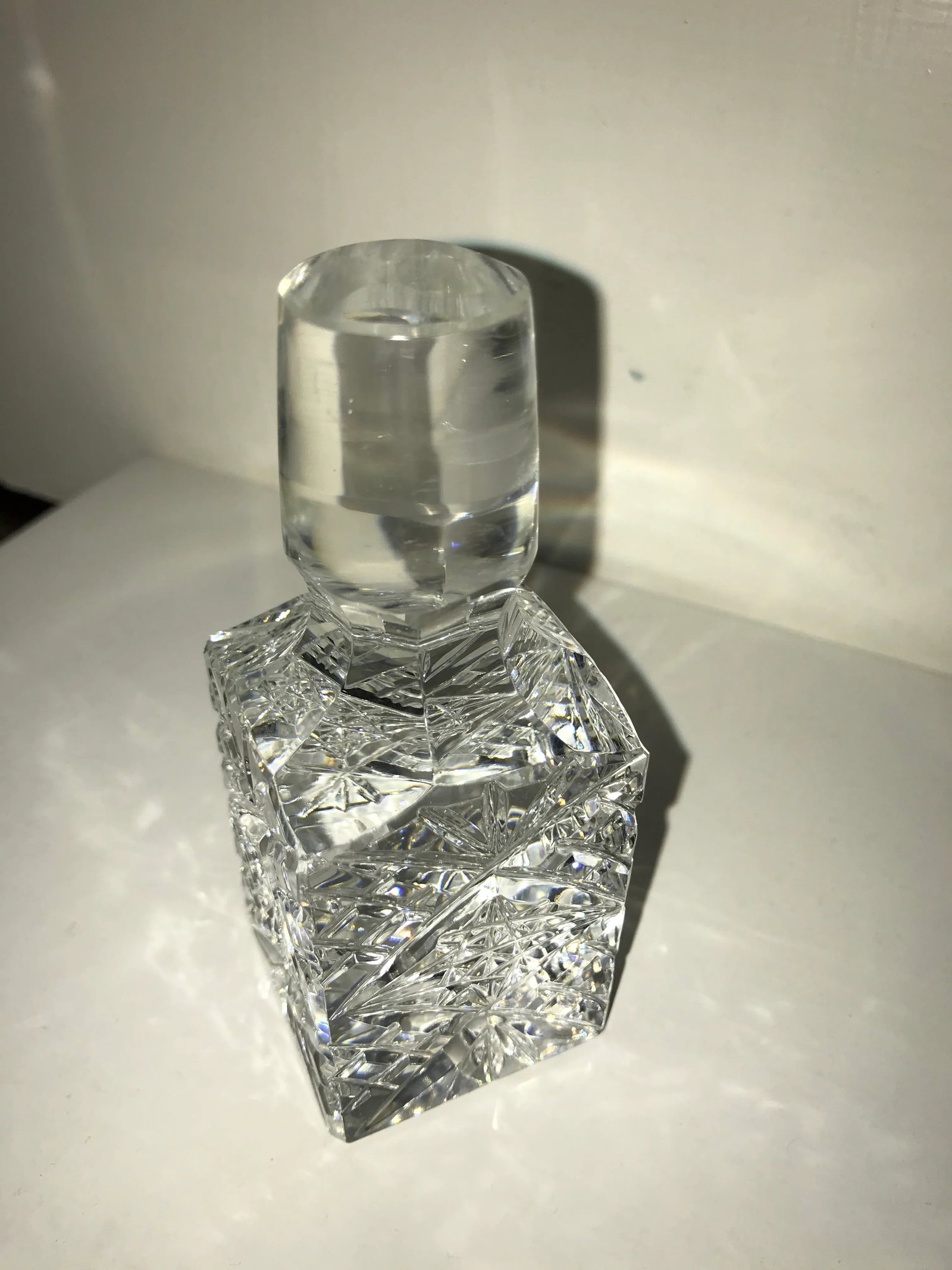 Heavy Crystal Whiskey Decanter - 4