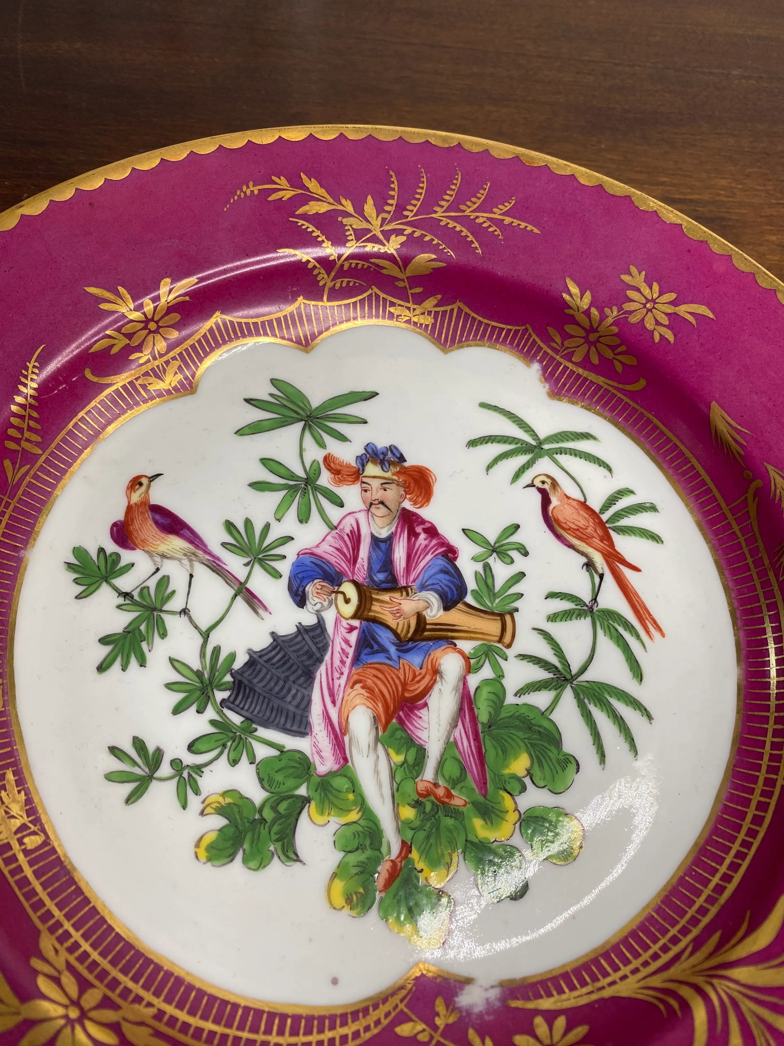 19th Century Chinoiserie Plates - Set of 6 - 6