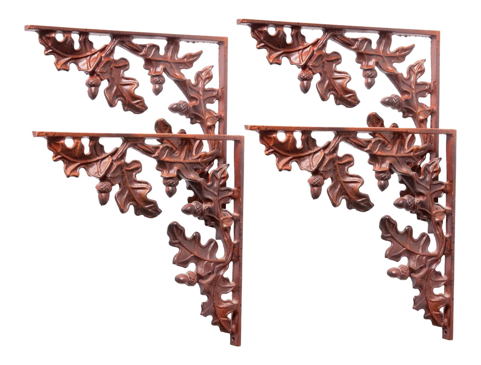 1990s Cabin Leaf Brackets - Set of 4 (1 of 9)