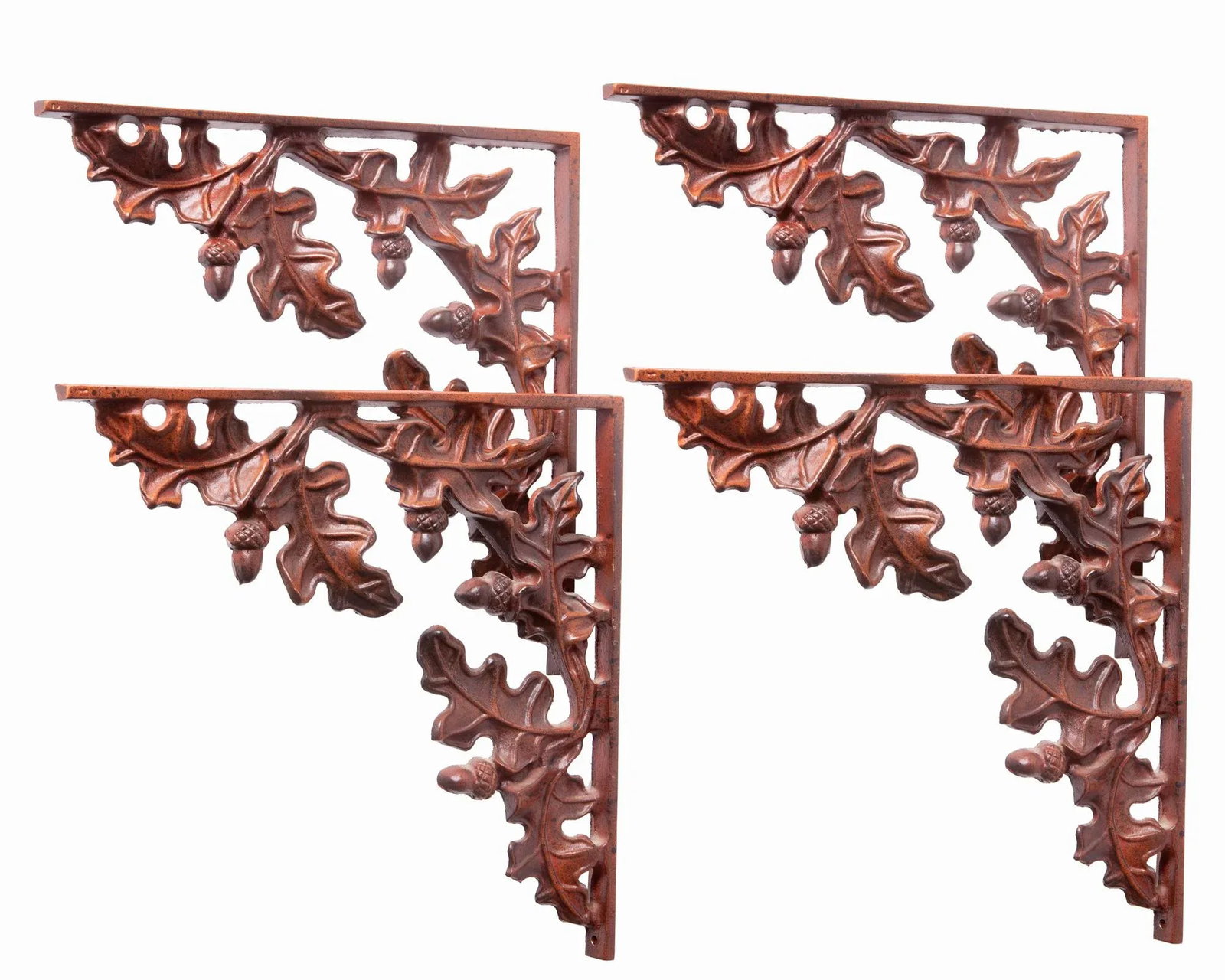 1990s Cabin Leaf Brackets - Set of 4 - 9