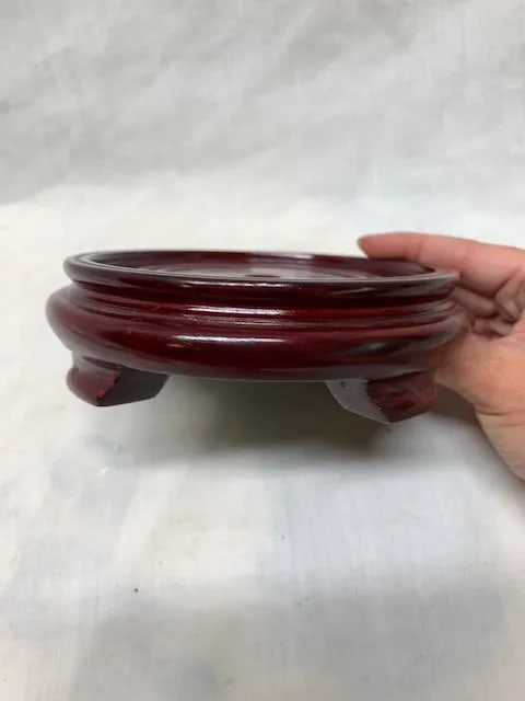 Asian Wooden Plant/Vase Stand - 3