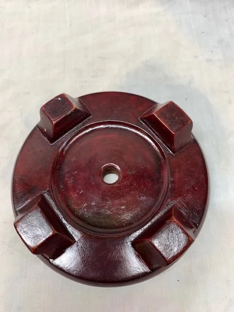 Asian Wooden Plant/Vase Stand - 4