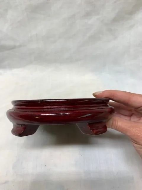 Asian Wooden Plant/Vase Stand - 5