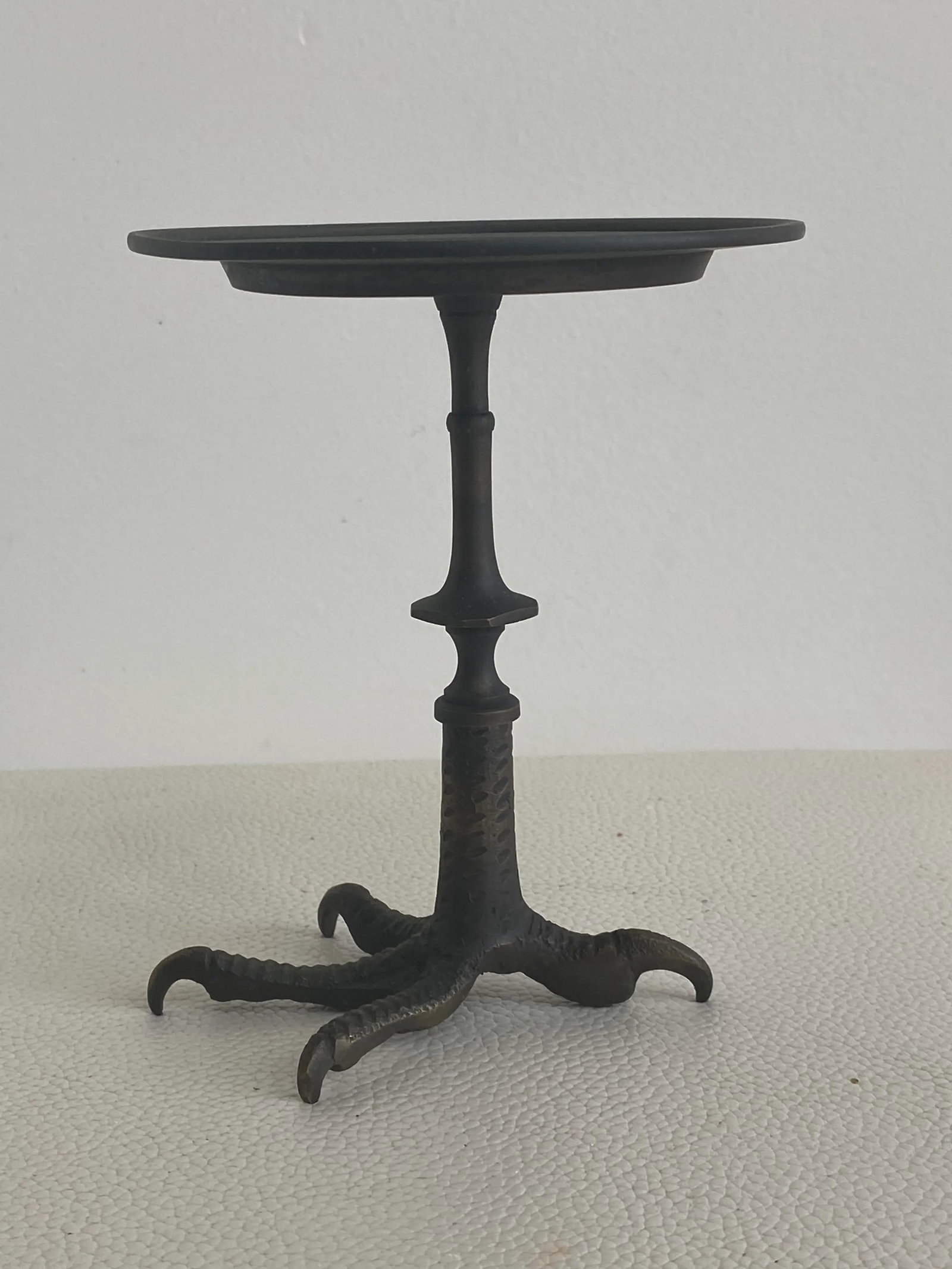 Cast Iron Crowfoot Candle Holder - 13