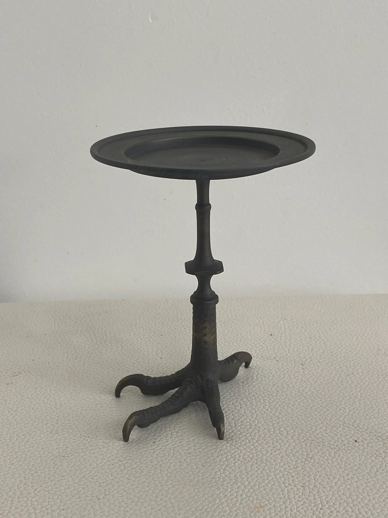 Cast Iron Crowfoot Candle Holder - 9