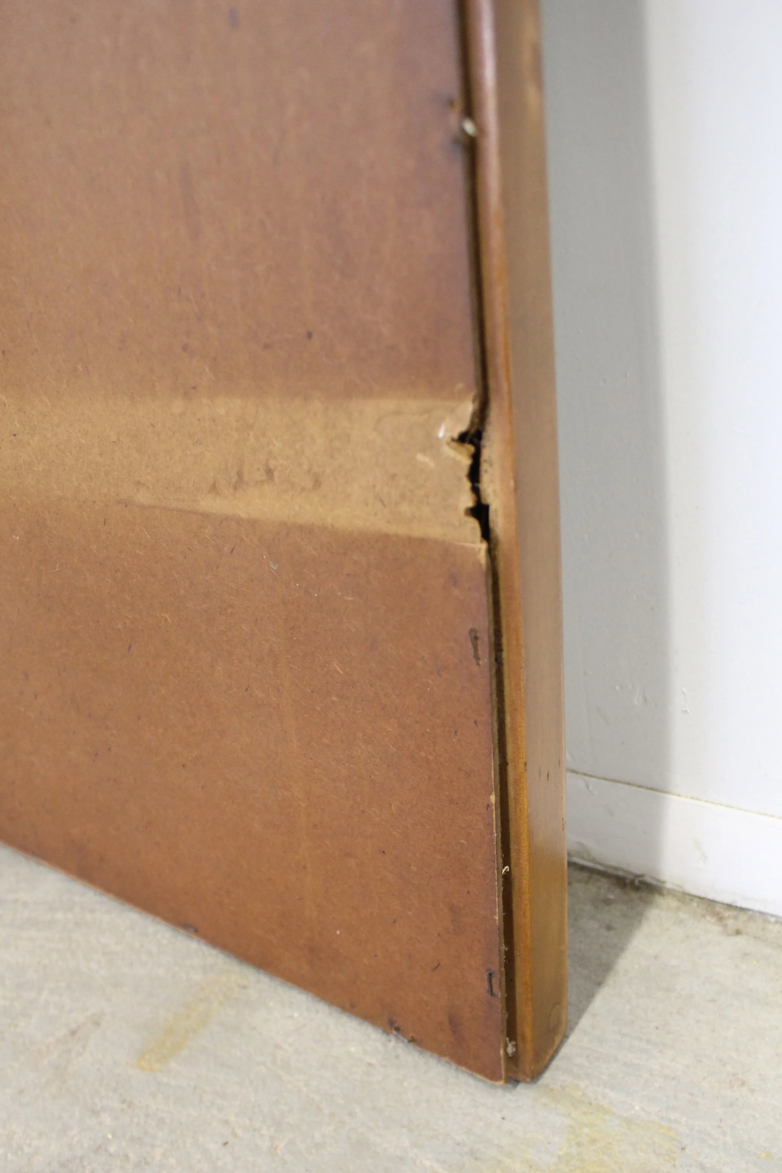 Mid-Century Modern Heywood Wakefield Champagne Mirror - 11
