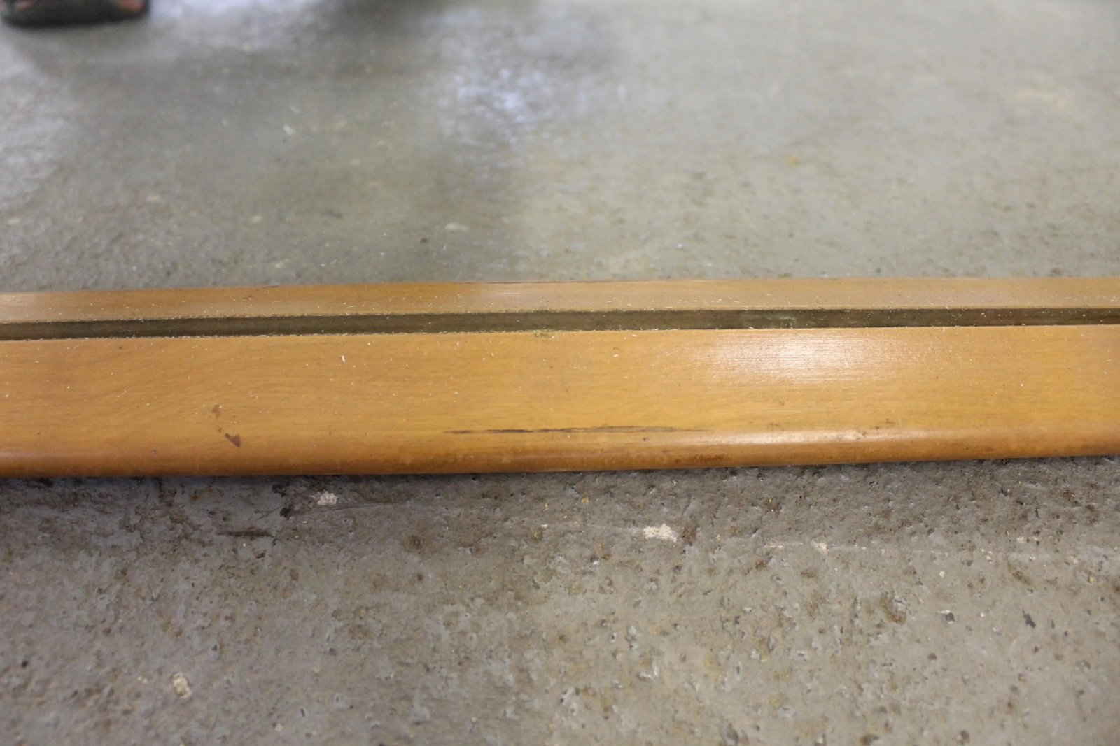 Mid-Century Modern Heywood Wakefield Champagne Mirror - 9