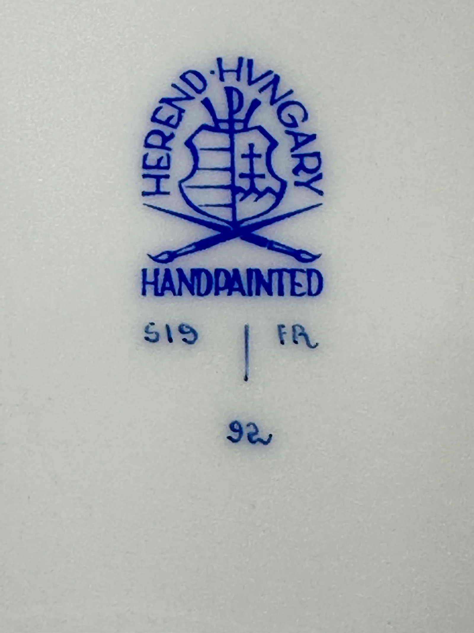 Vintage Herend Plate - 8