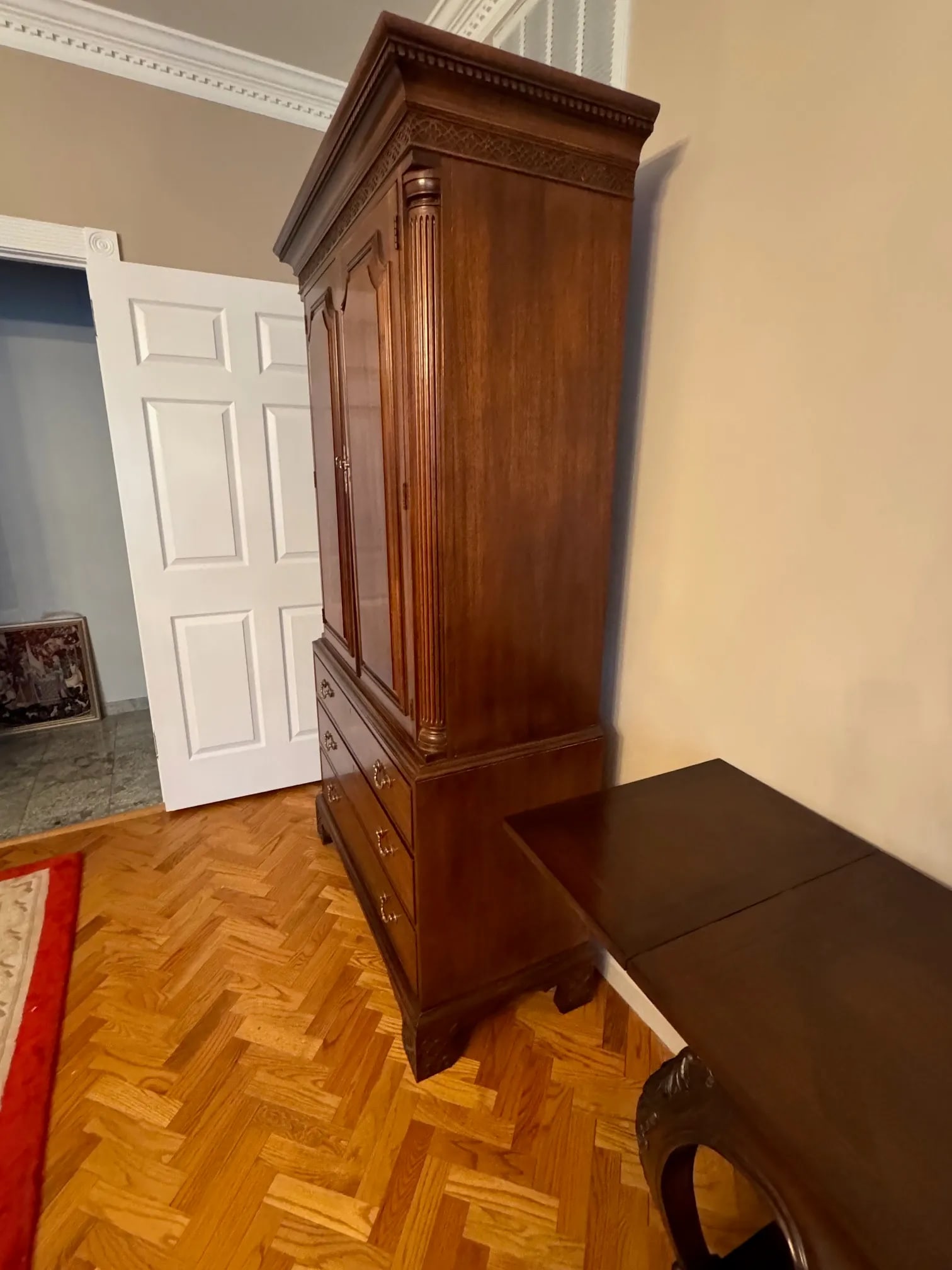 Late 20th Century Henredon Natchez Armoire - 3