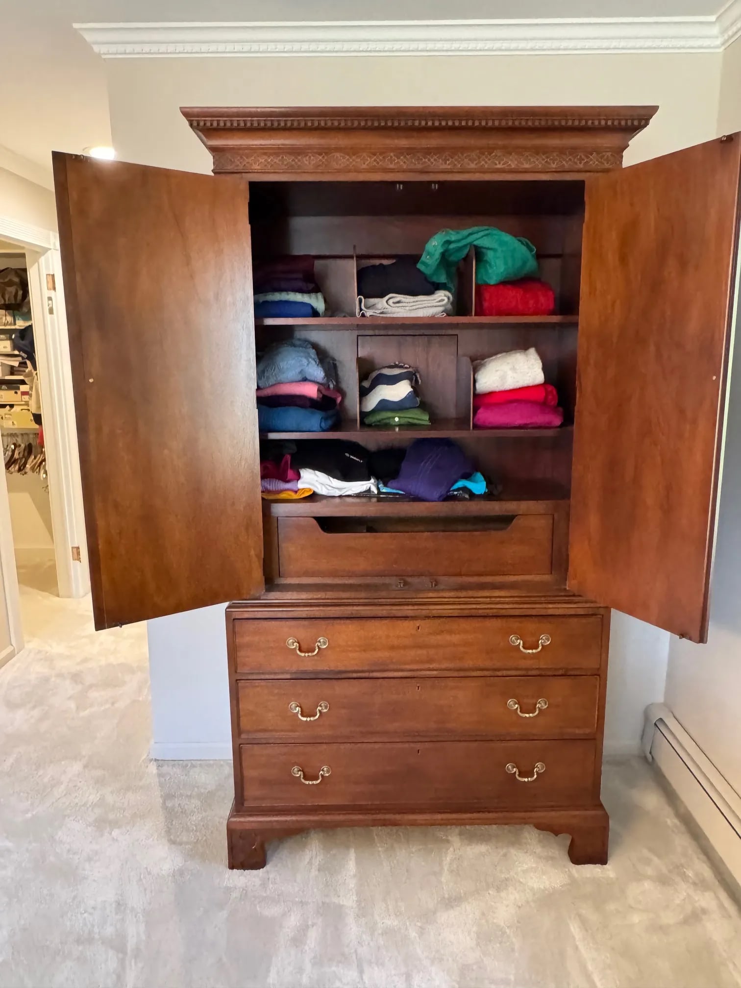 Late 20th Century Henredon Natchez Armoire - 7