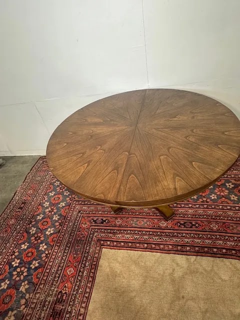 1980s Baker Furniture Dining Table With 2 Leaves - 8
