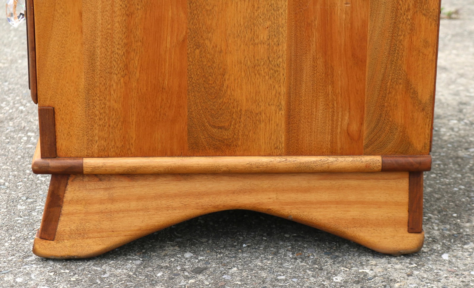 Vintage Mid-Century Solid Maple 6 Drawer Tall Dresser Dovetail and Dowel Joint Construction - 6