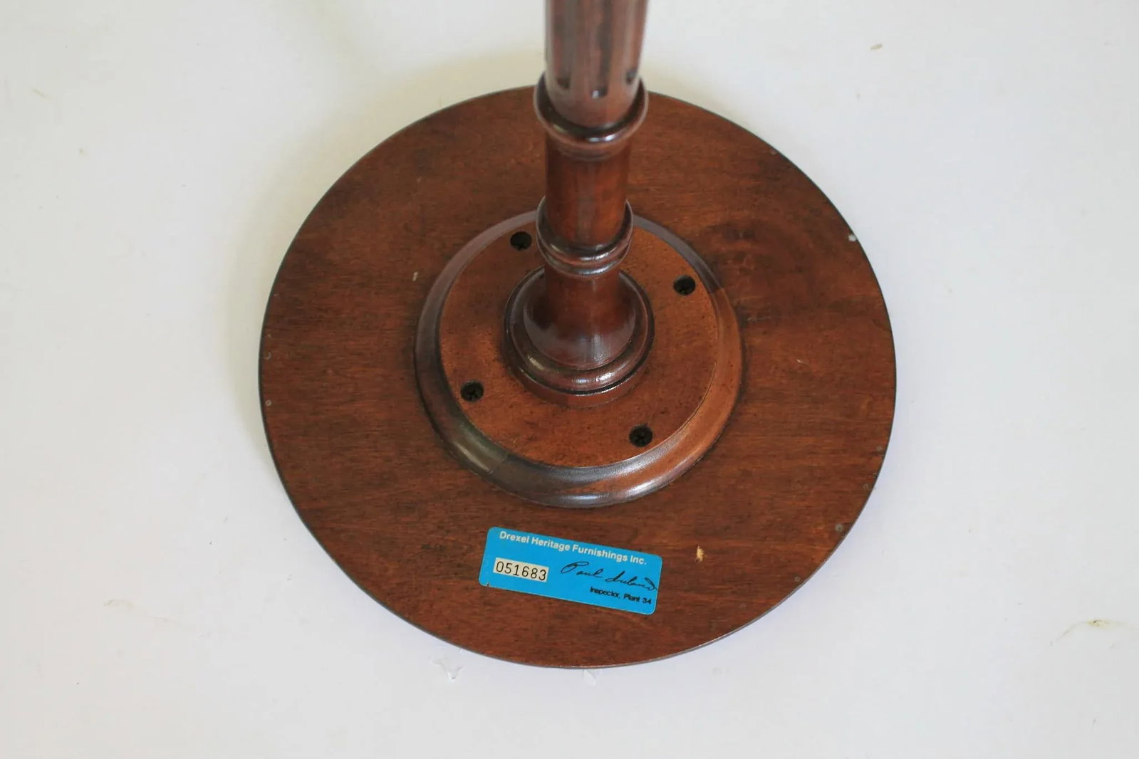 Vintage Drexel Heritage Wood Plant Stand - 8