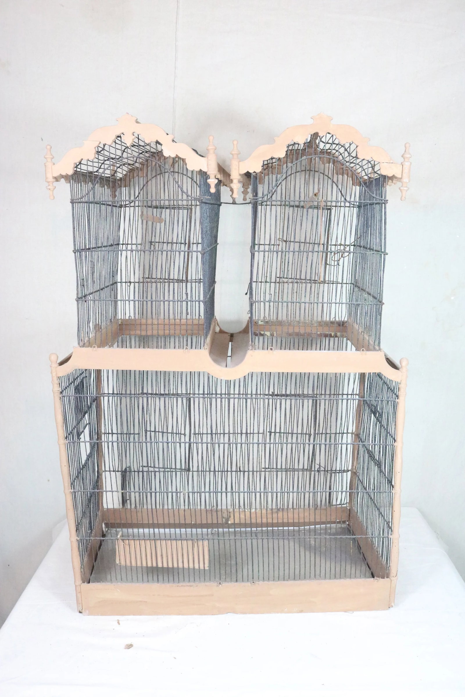 19th Century Napoleon III Parisian Town House Bird Cage - 6