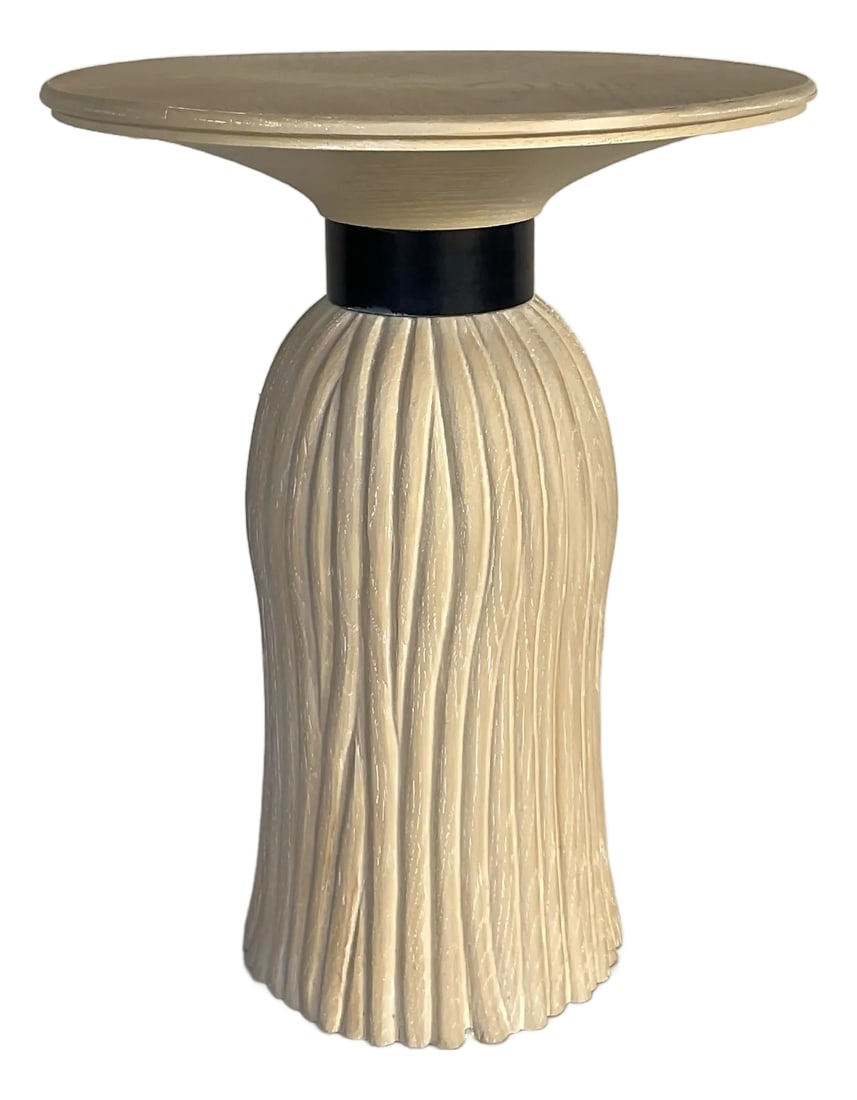 Baker Timeless Beige Tassel Table (1 of 3)