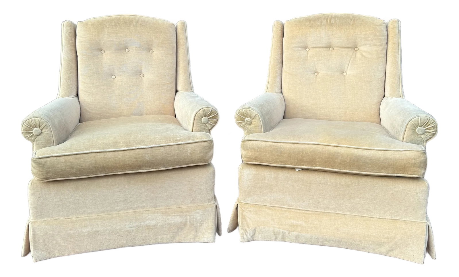 Vintage Ethan Allen Traditional Classics Lounge Chairs / Armchairs - A Pair (1 of 18)