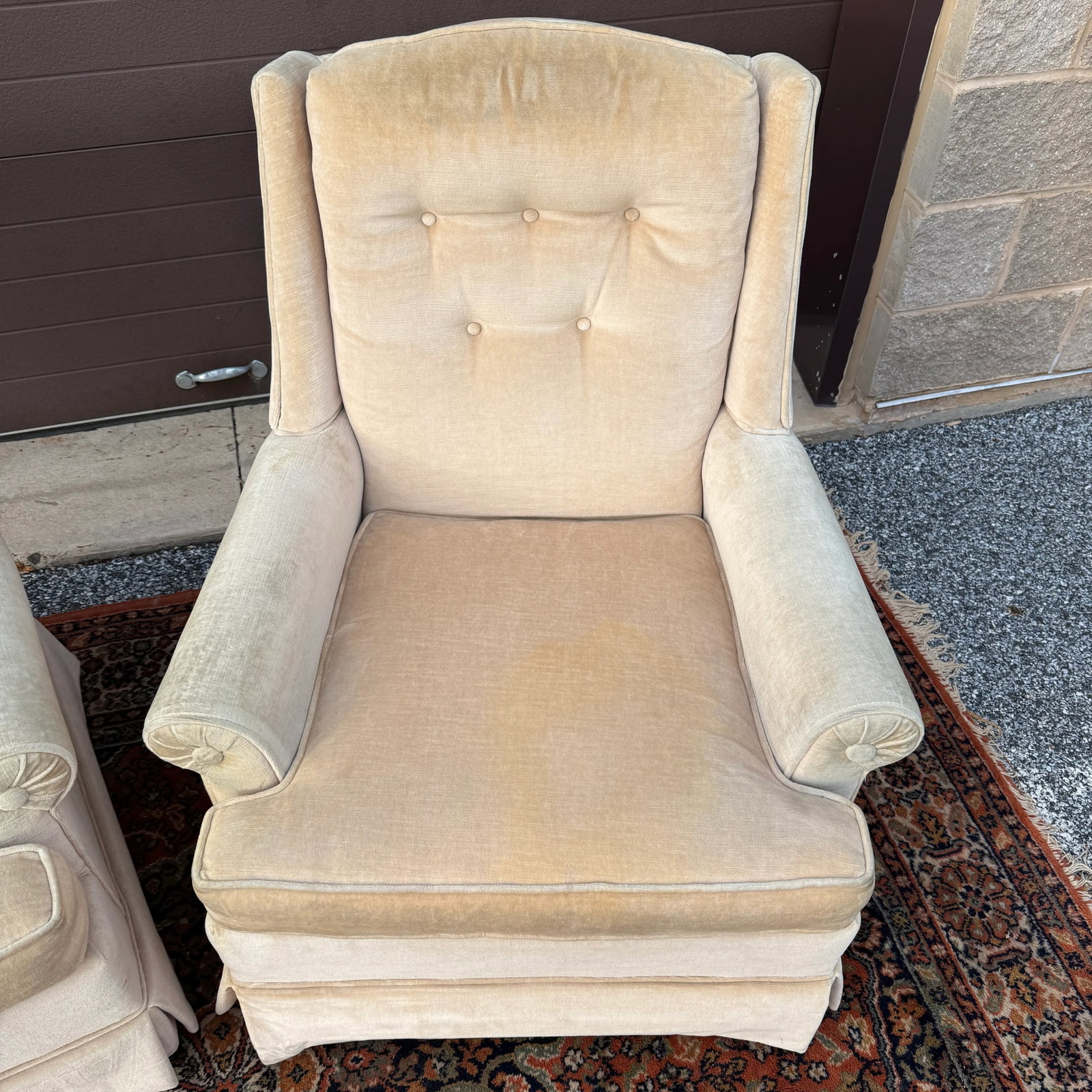 Vintage Ethan Allen Traditional Classics Lounge Chairs / Armchairs - A Pair - 3
