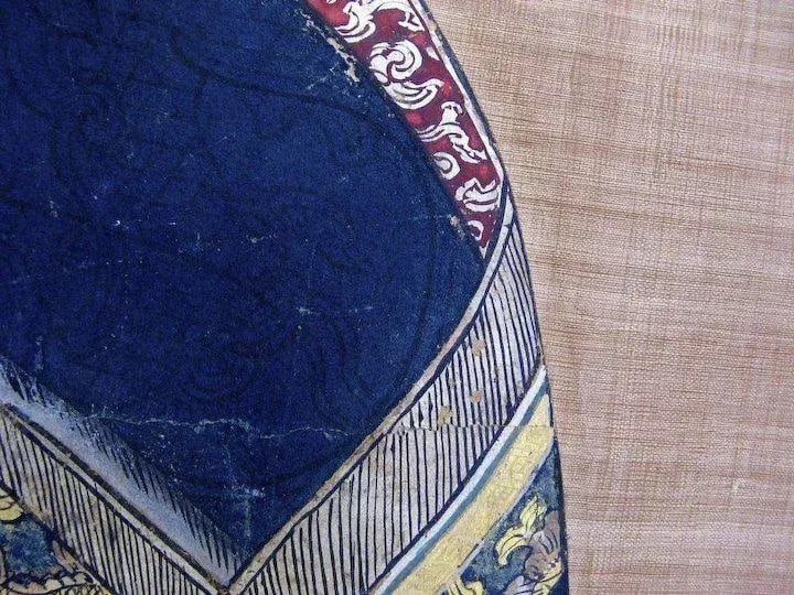 Early 19th Century Chinese Ancestor Portrait Painting, Framed - 6