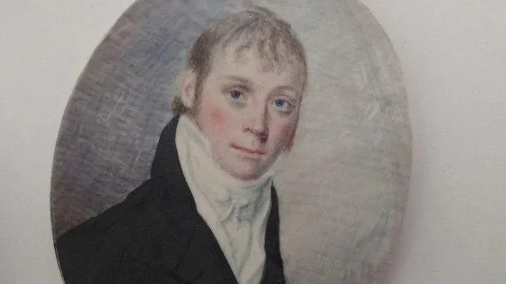 Circa 1800 Miniature Portrait Painting by William M. S. Doyle - 8