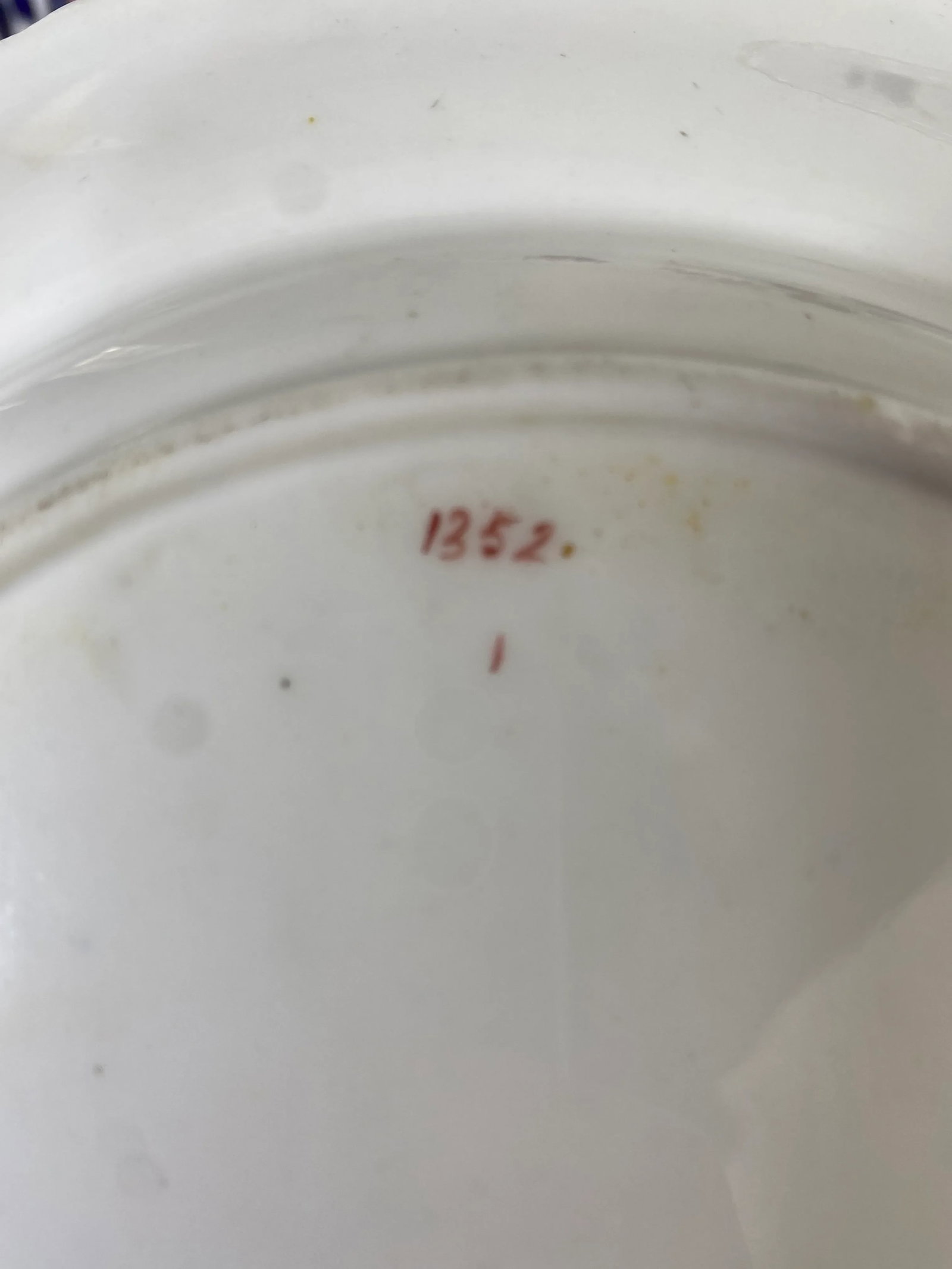 19th Century English Hand Painted China - Set of 33 - 7