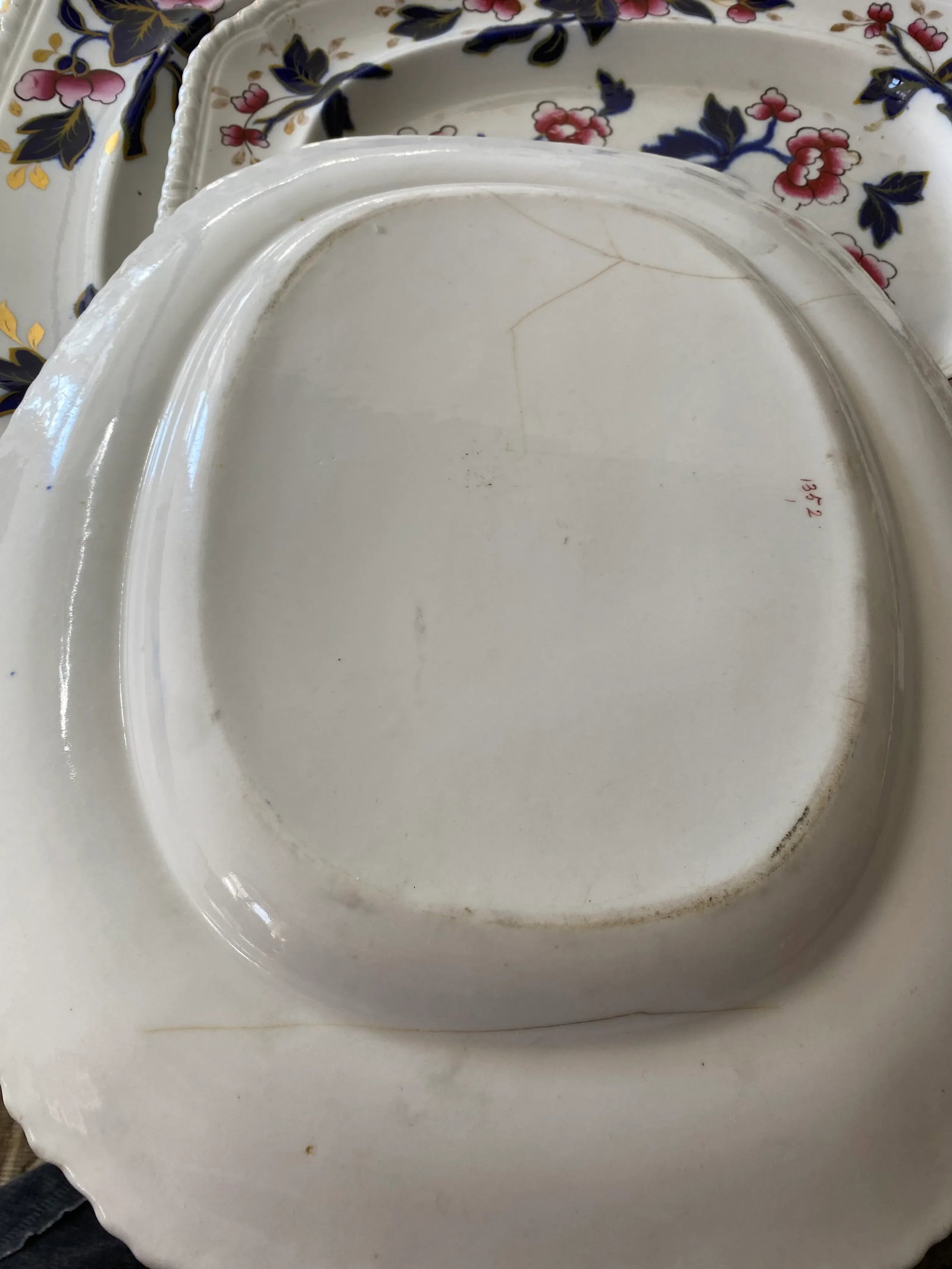 19th Century English Hand Painted China - Set of 33 - 8