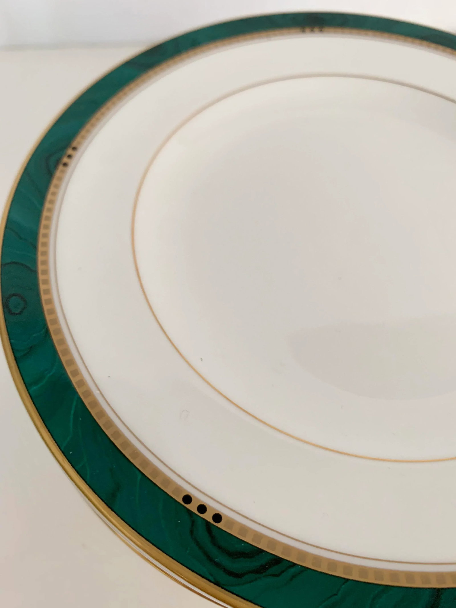 Malachite Dessert Plates - Set of 8 - 8
