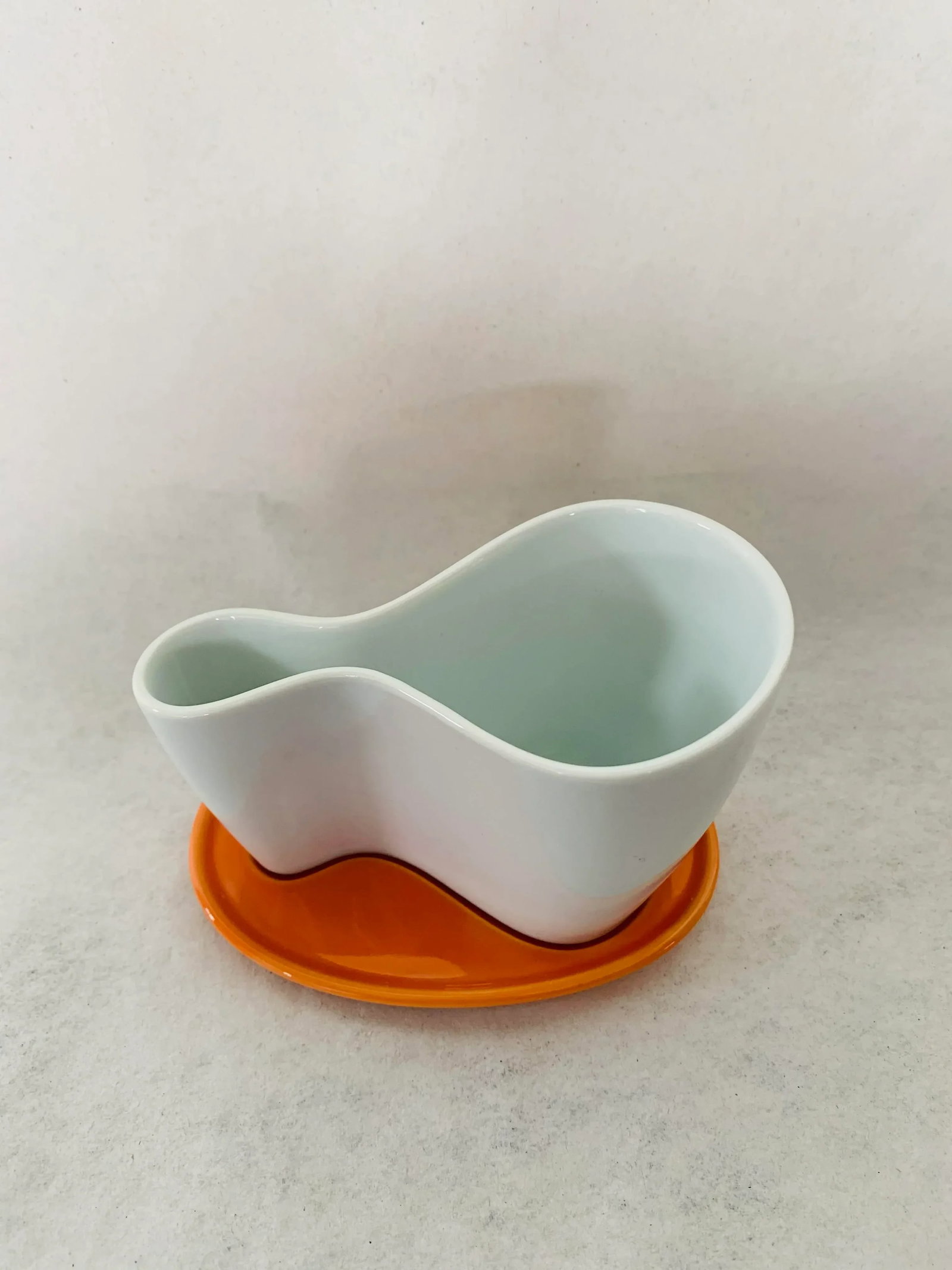 Dub Cup & Saucer by Karim Rashid for JunTomita - 2
