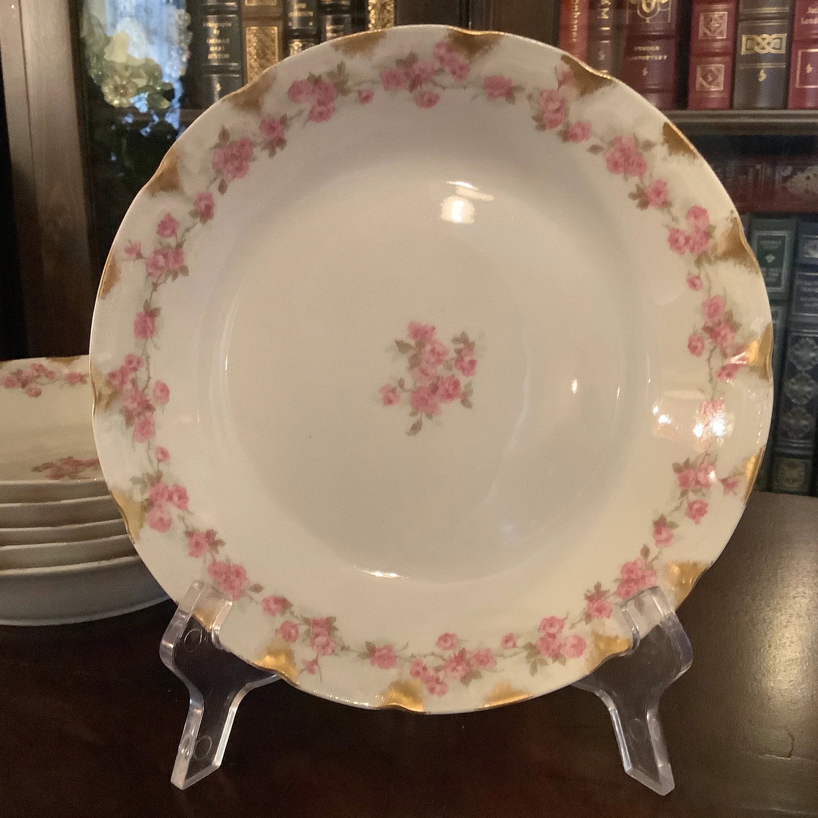 Antique Haviland Limoges Soup Bowls - Set of 6 - 3