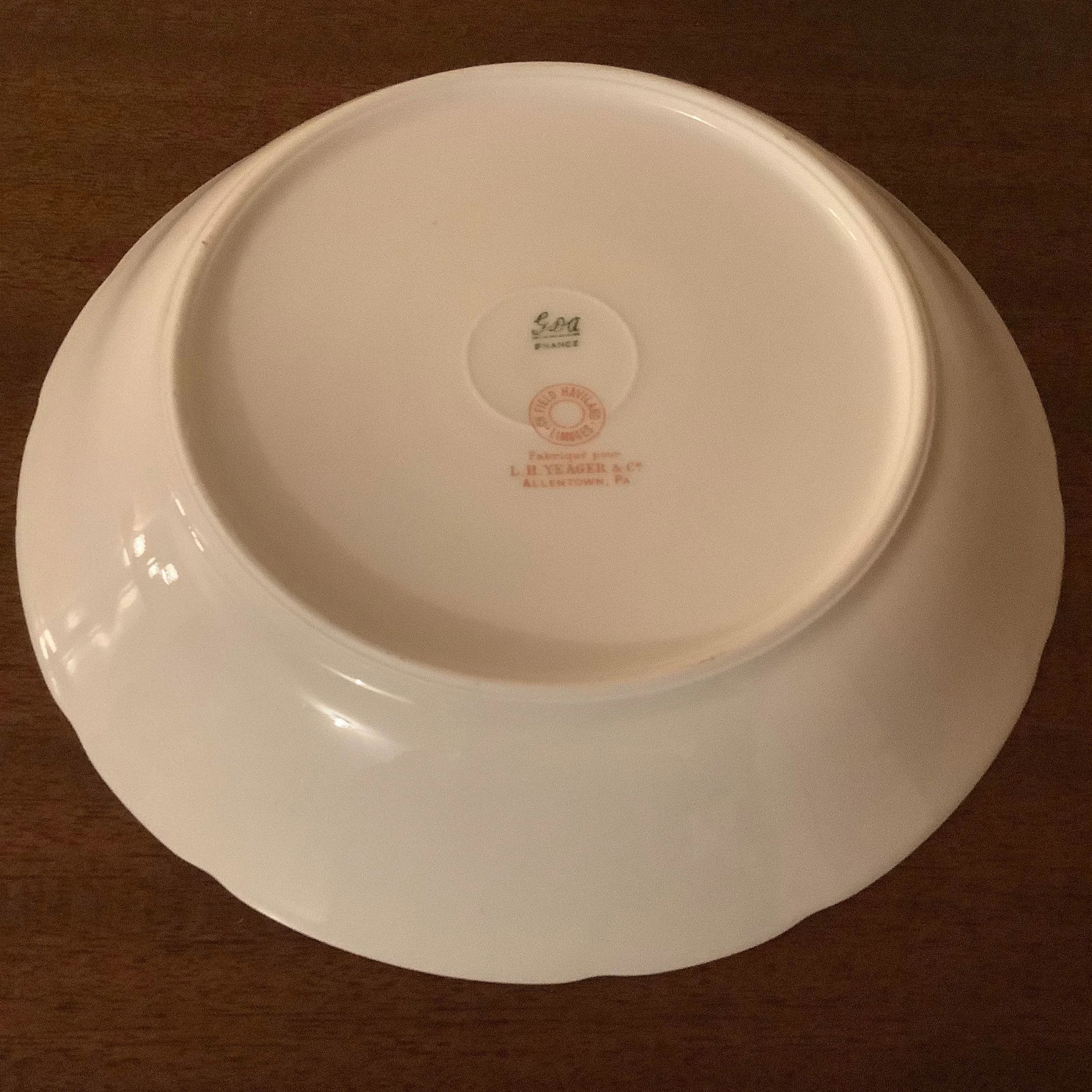 Antique Haviland Limoges Soup Bowls - Set of 6 - 4