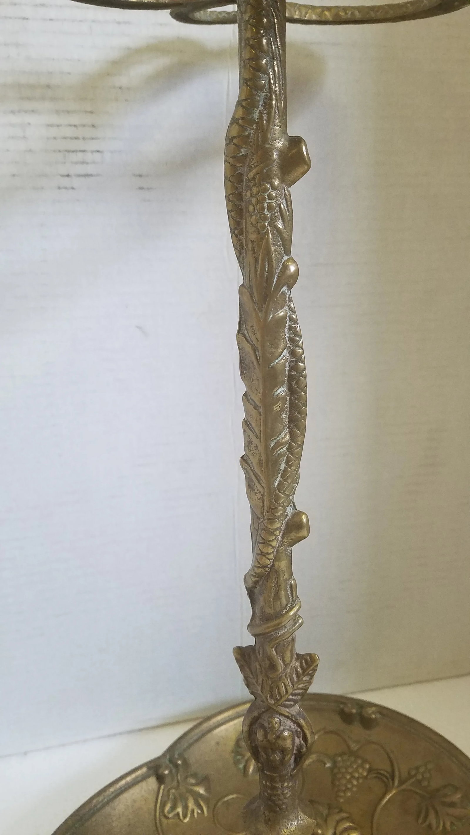 Early 20th Century French Brass Umbrella Holder - 4