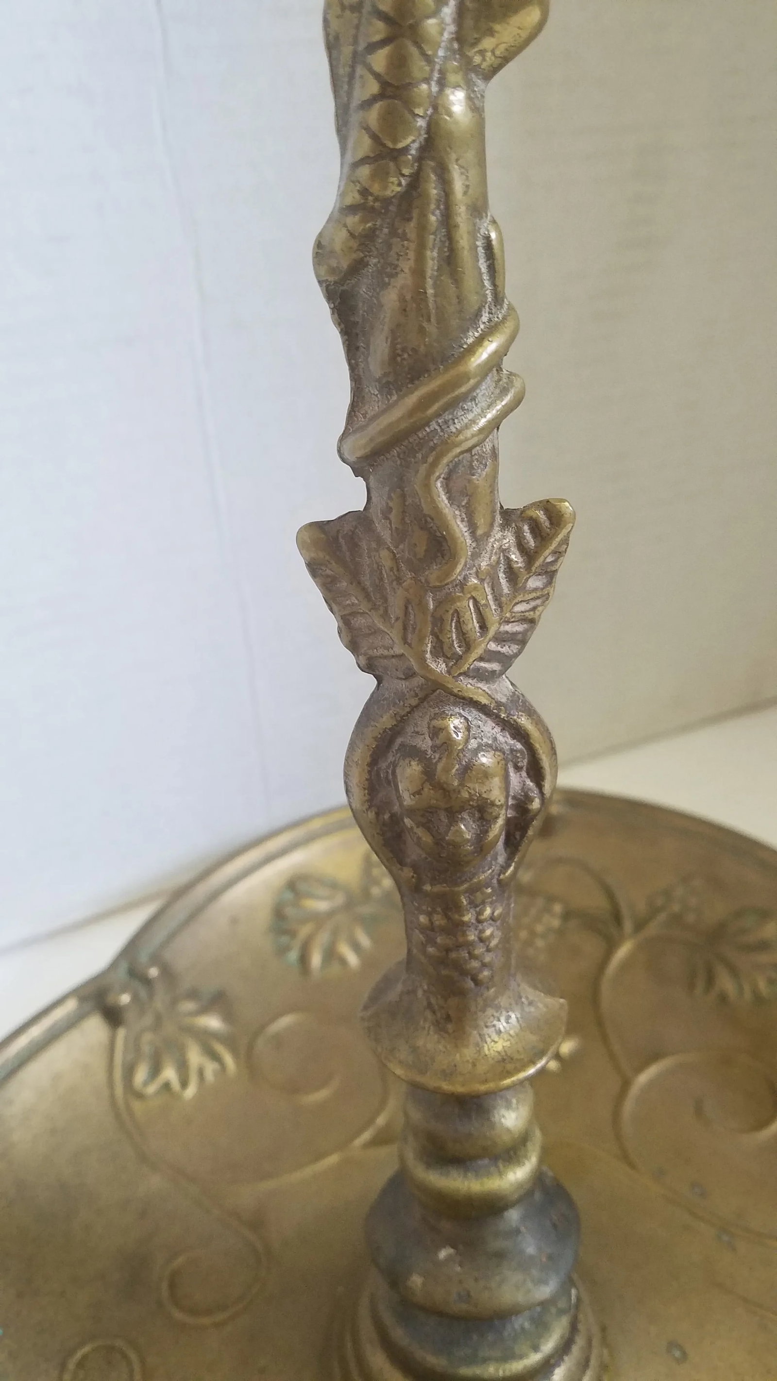 Early 20th Century French Brass Umbrella Holder - 6