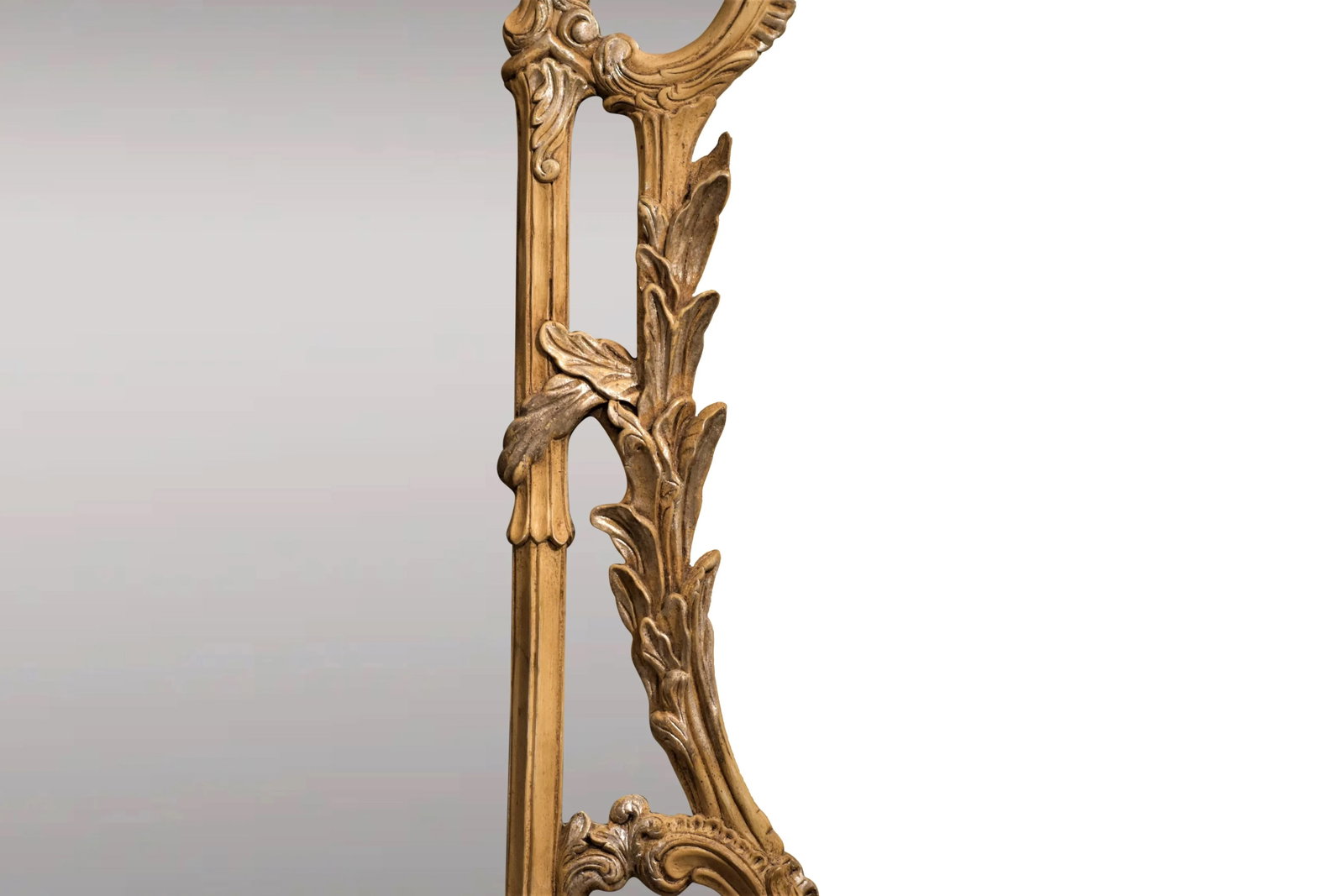 1980s John-Richard Collection Louis XV Style Carved Wall Mirrors - a Pair - 4