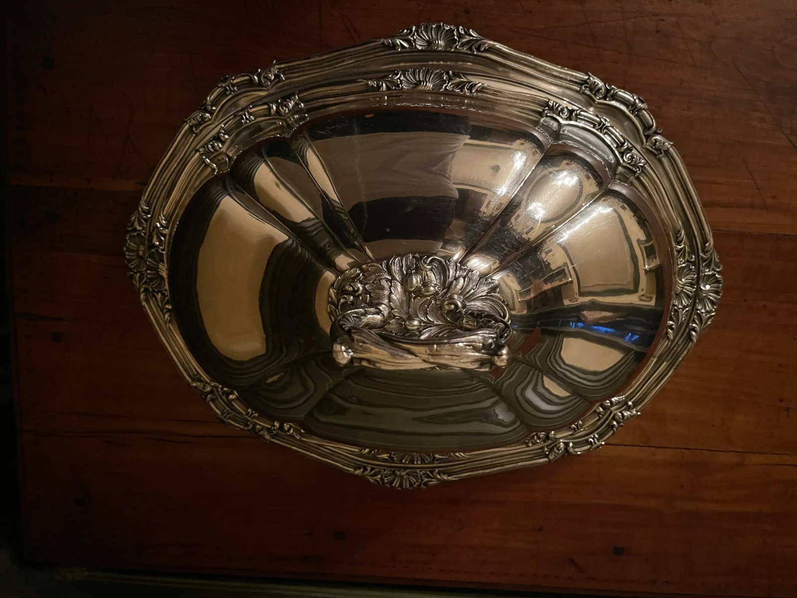 Early 20th Century Sheffield Platter With Dome Cover - 3