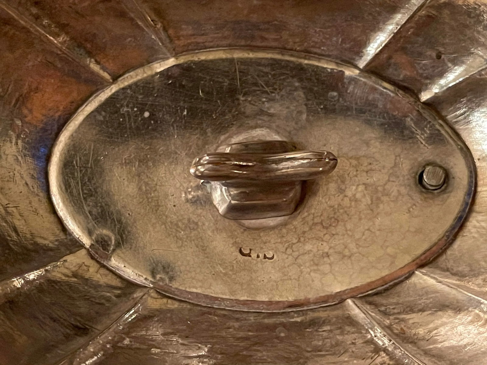 Early 20th Century Sheffield Platter With Dome Cover - 6