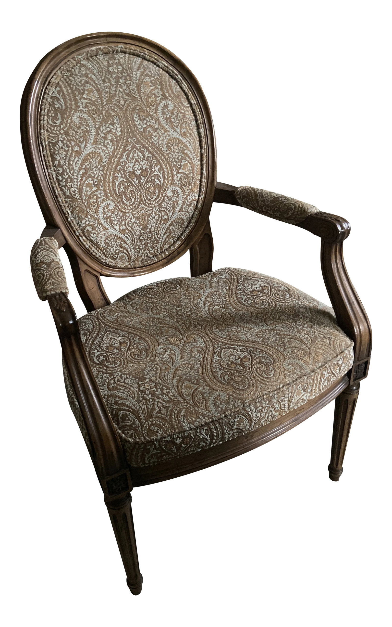 Barbara Barry Style Empire Henredon Club Arm Chair (1 of 9)