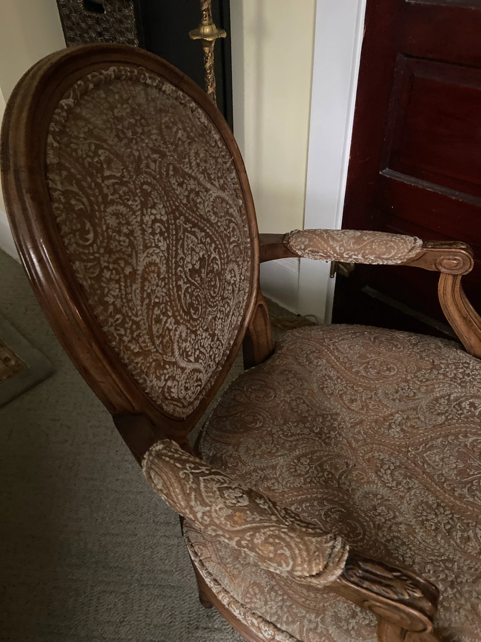 Barbara Barry Style Empire Henredon Club Arm Chair - 4