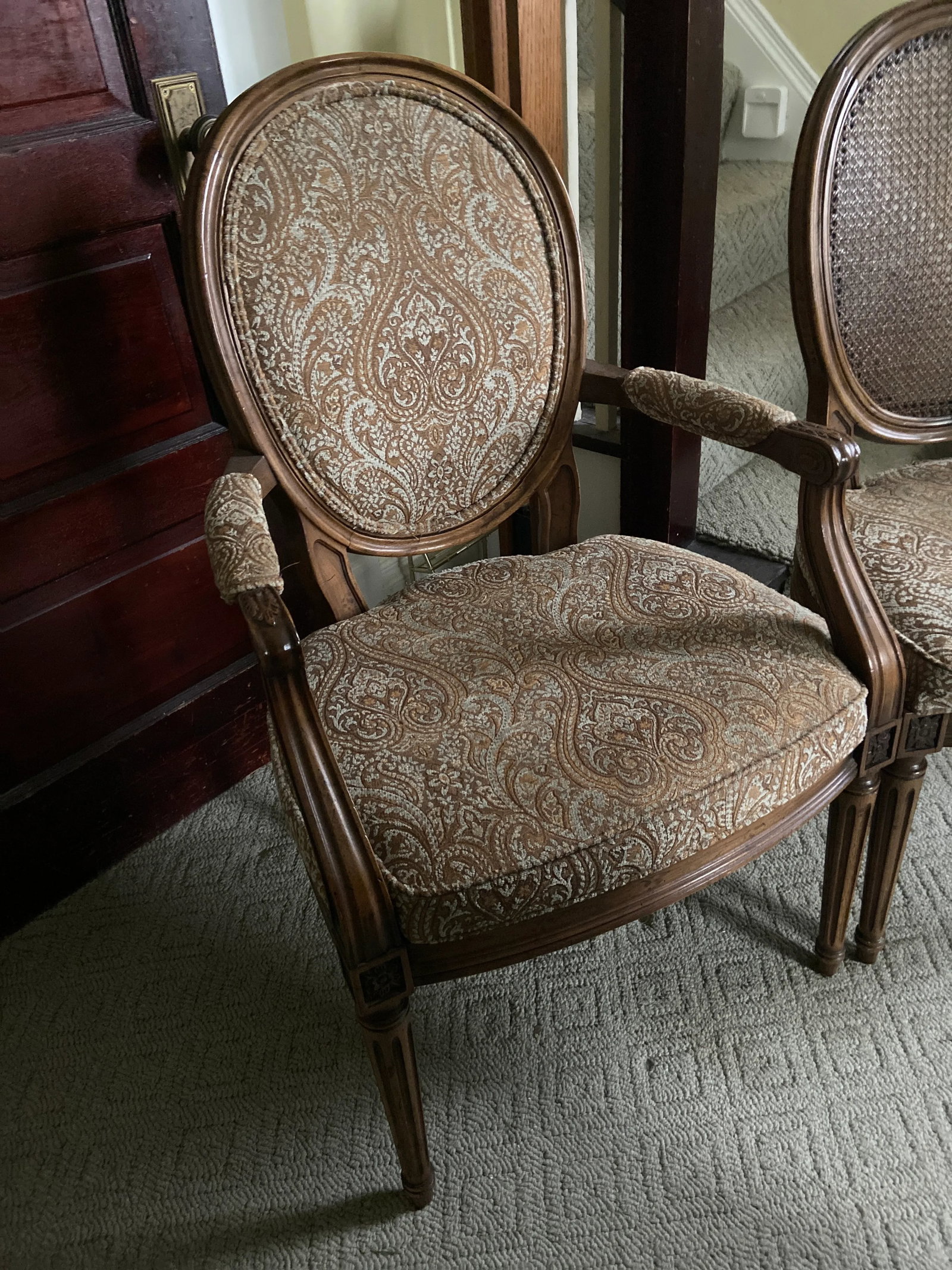 Barbara Barry Style Empire Henredon Club Arm Chair - 9