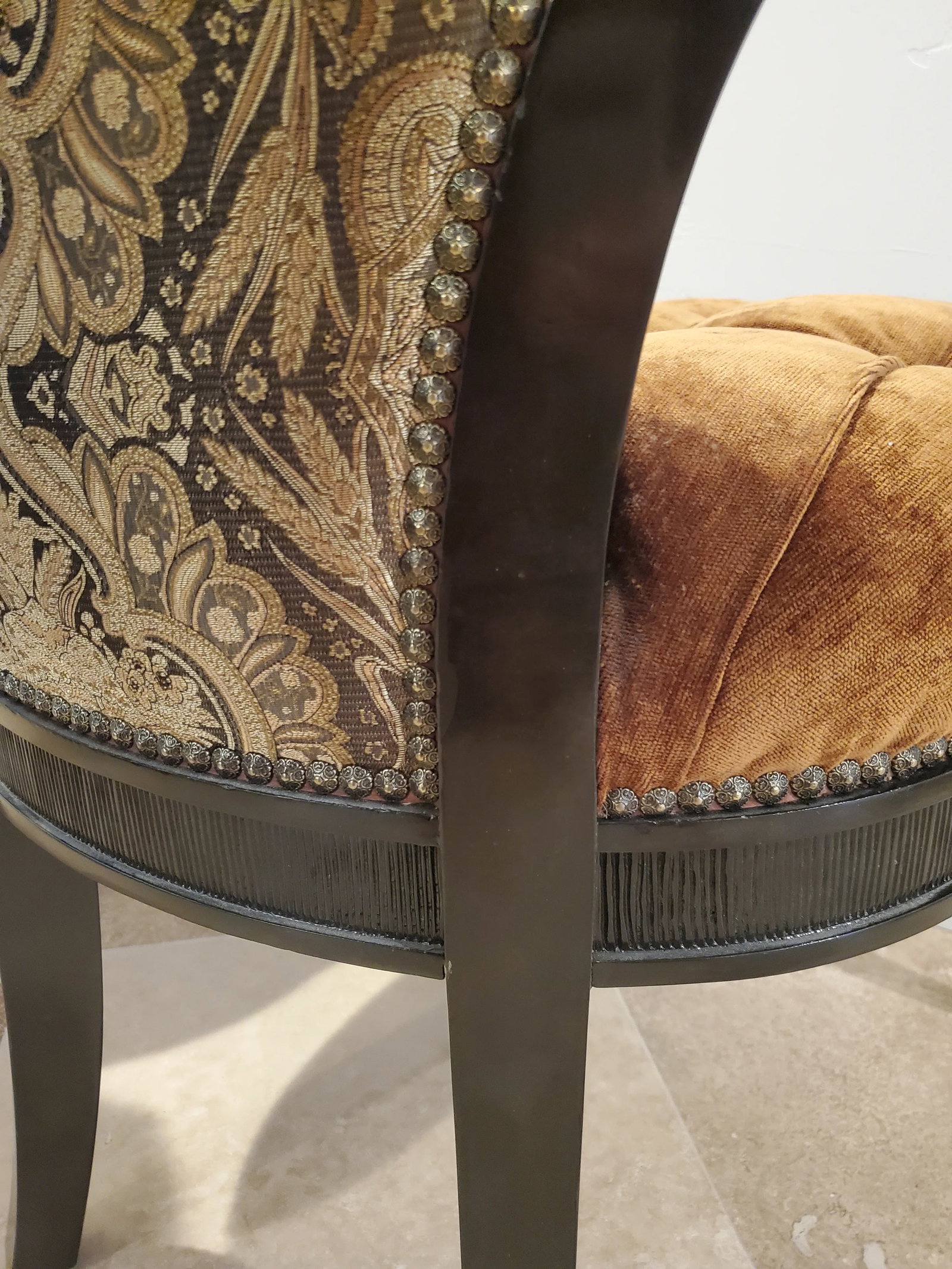 Contemporary Marge Carson Chairs - a Pair - 3