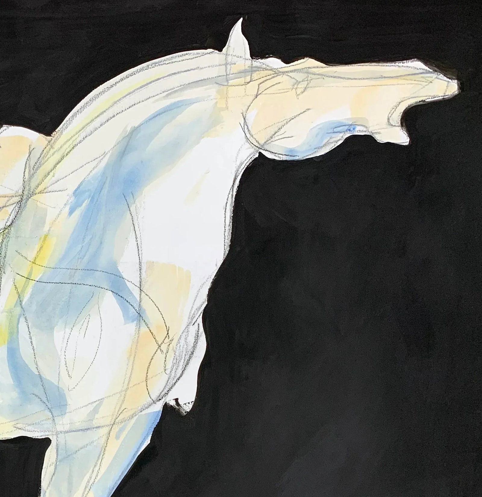 Tang Echo, Contemporary Work on Paper, Equestrian - 2