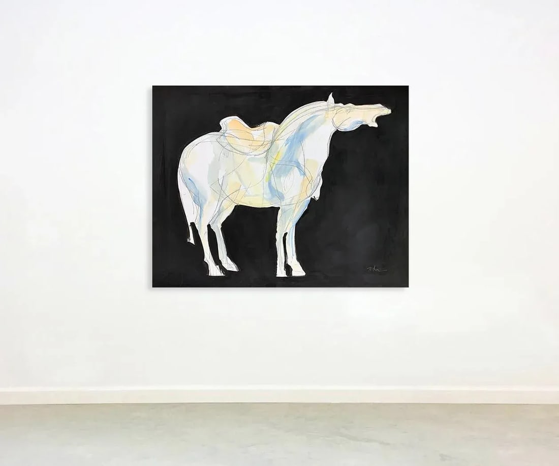 Tang Echo, Contemporary Work on Paper, Equestrian - 3