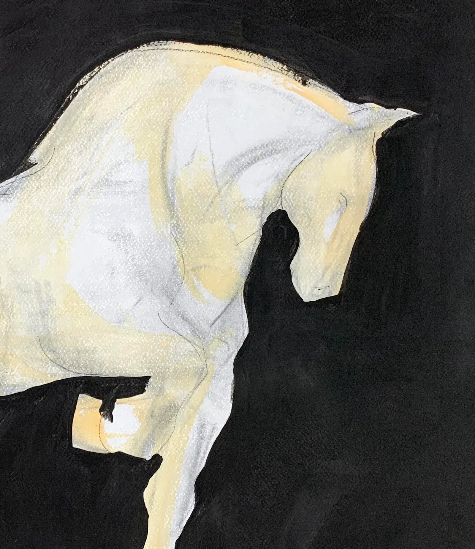 Tang Echo Ii, Work on Paper, Equestrian, Drawing - 2