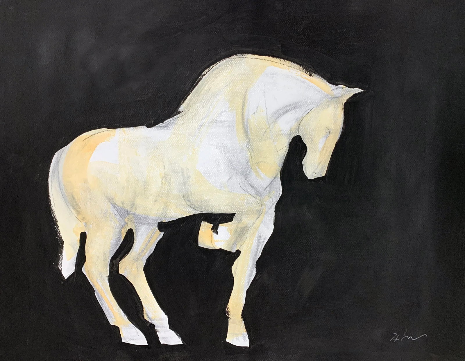 Tang Echo Ii, Work on Paper, Equestrian, Drawing - 5