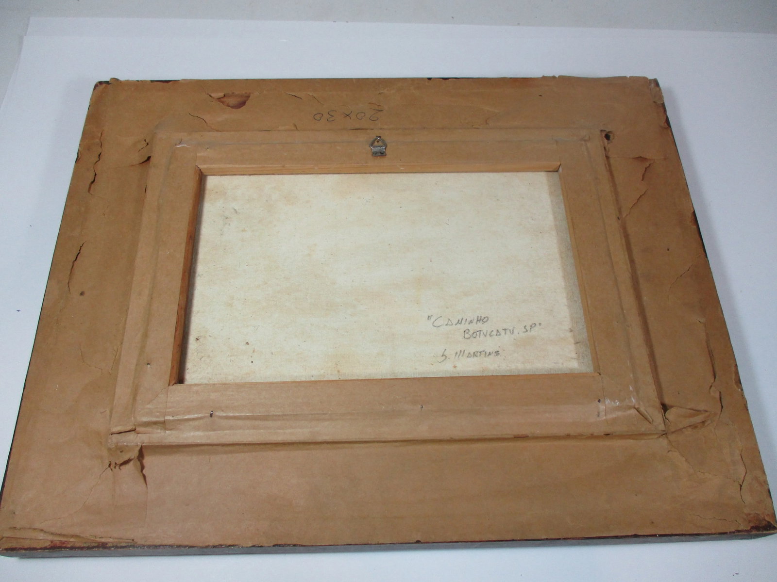 Late 20th Century Brazilian Landscape Oil Painting, Framed - 10