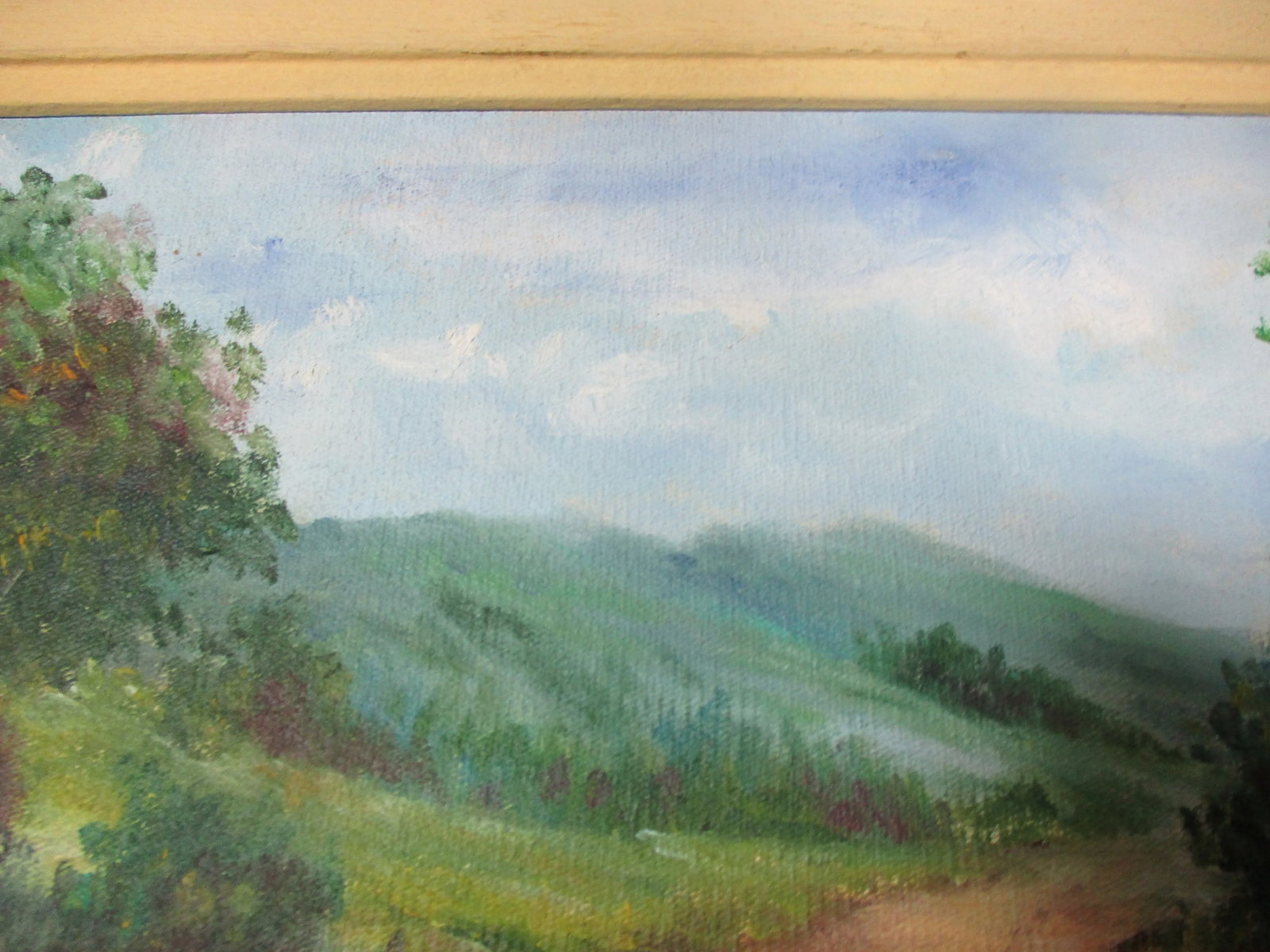 Late 20th Century Brazilian Landscape Oil Painting, Framed - 7