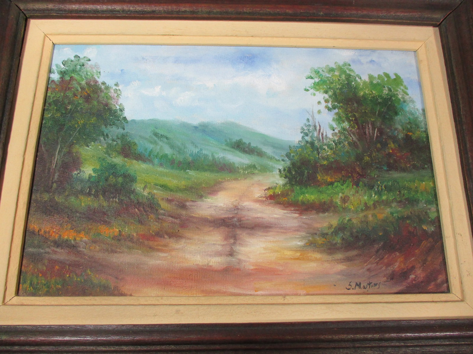 Late 20th Century Brazilian Landscape Oil Painting, Framed - 8