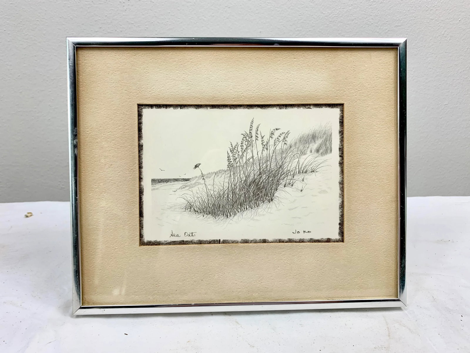 Vintage Coastal Jo Ka Framed Print - 8