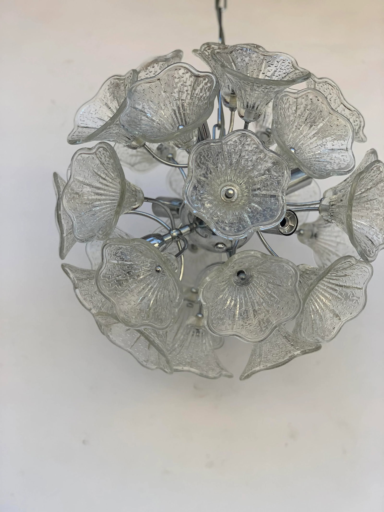 Mid-Century Italian Venini Chandelier - 2