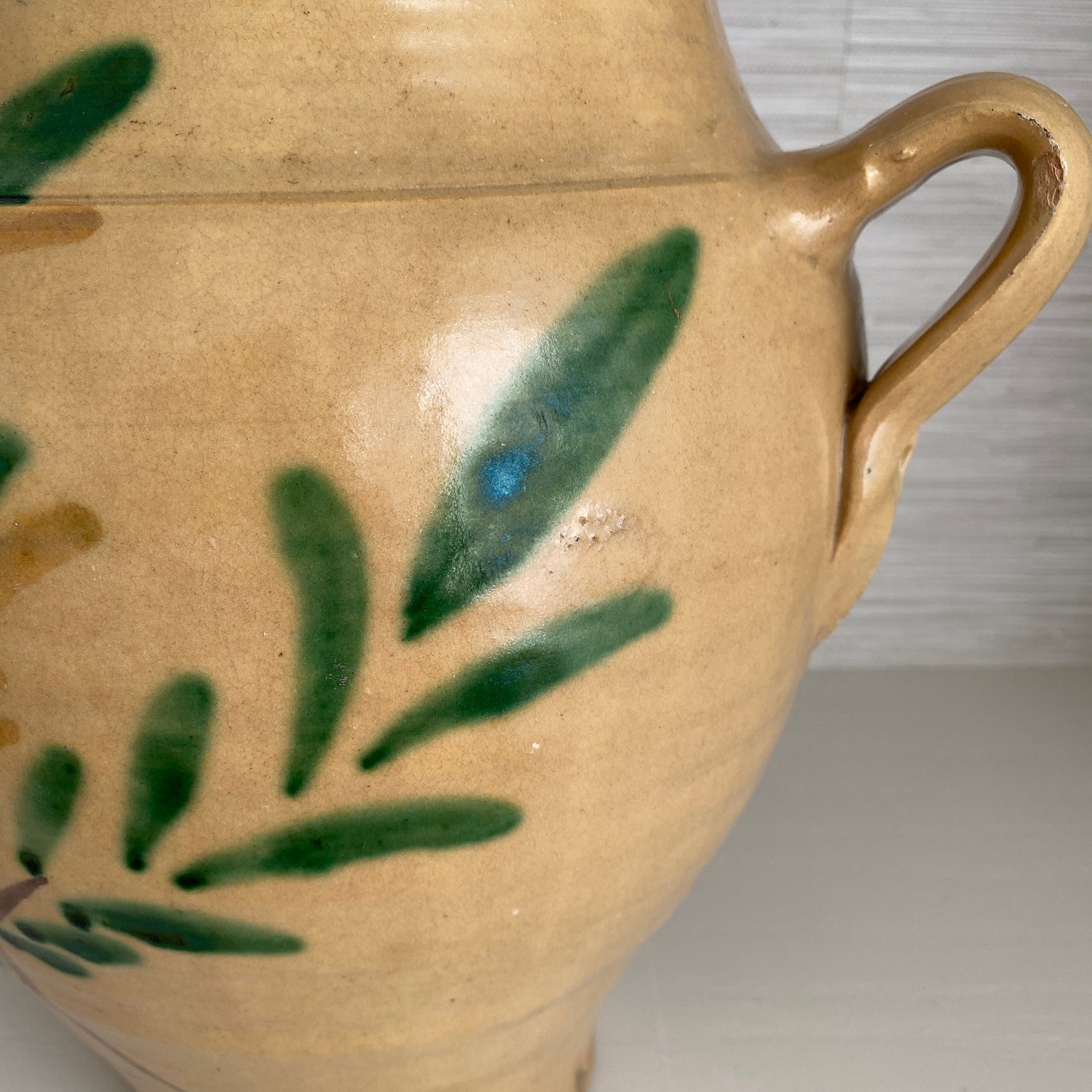 Early 20th Century Spanish Large Orza Jar Earthenware Vessel - 11